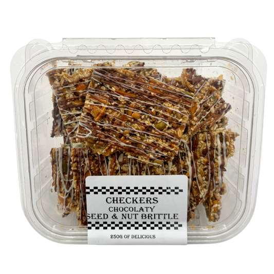 Chocolate Seed & Nut Brittle 250g