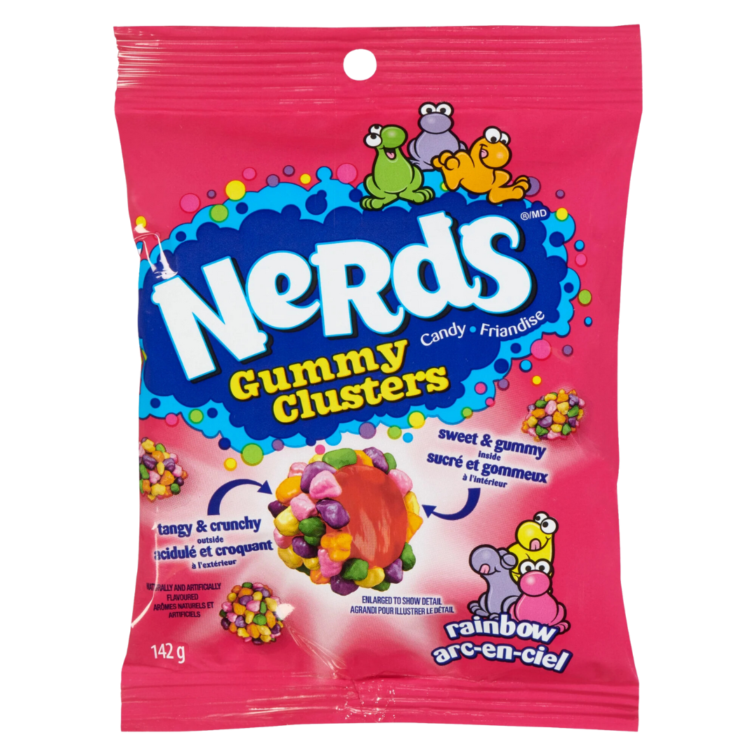 Nerds Gummy Clusters Rainbow 142g – Gotta Be Candy