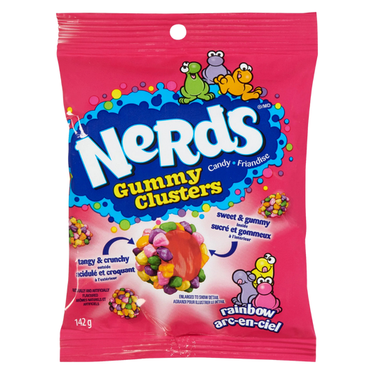 Nerds Gummy Clusters Rainbow 142g