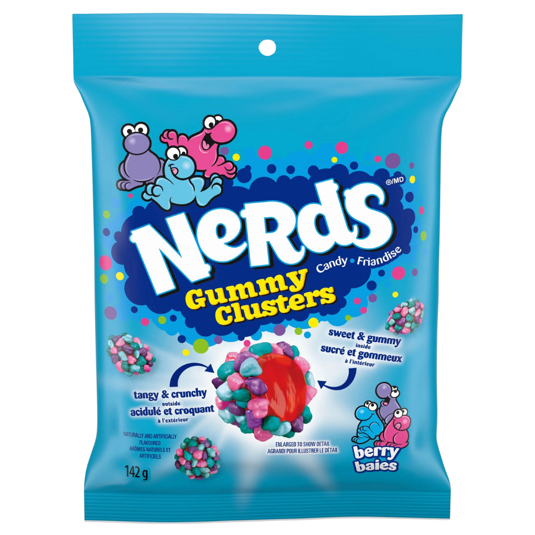 Nerds Gummy Clusters Very Berry 142g