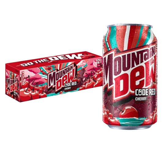 Mountain Dew Code Red Cherry 12x355ml