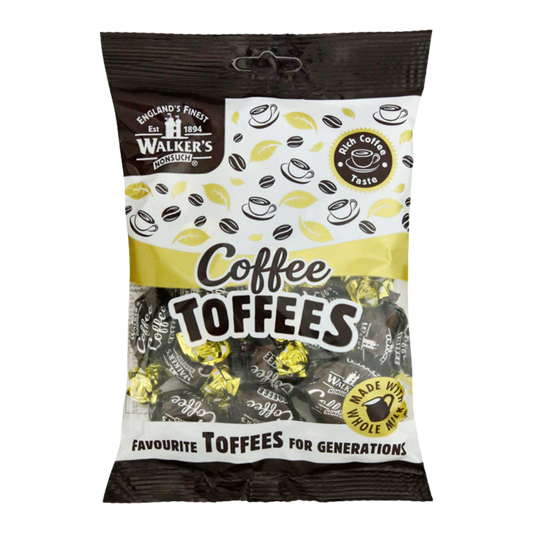 Walkers Coffee Toffees British 150g