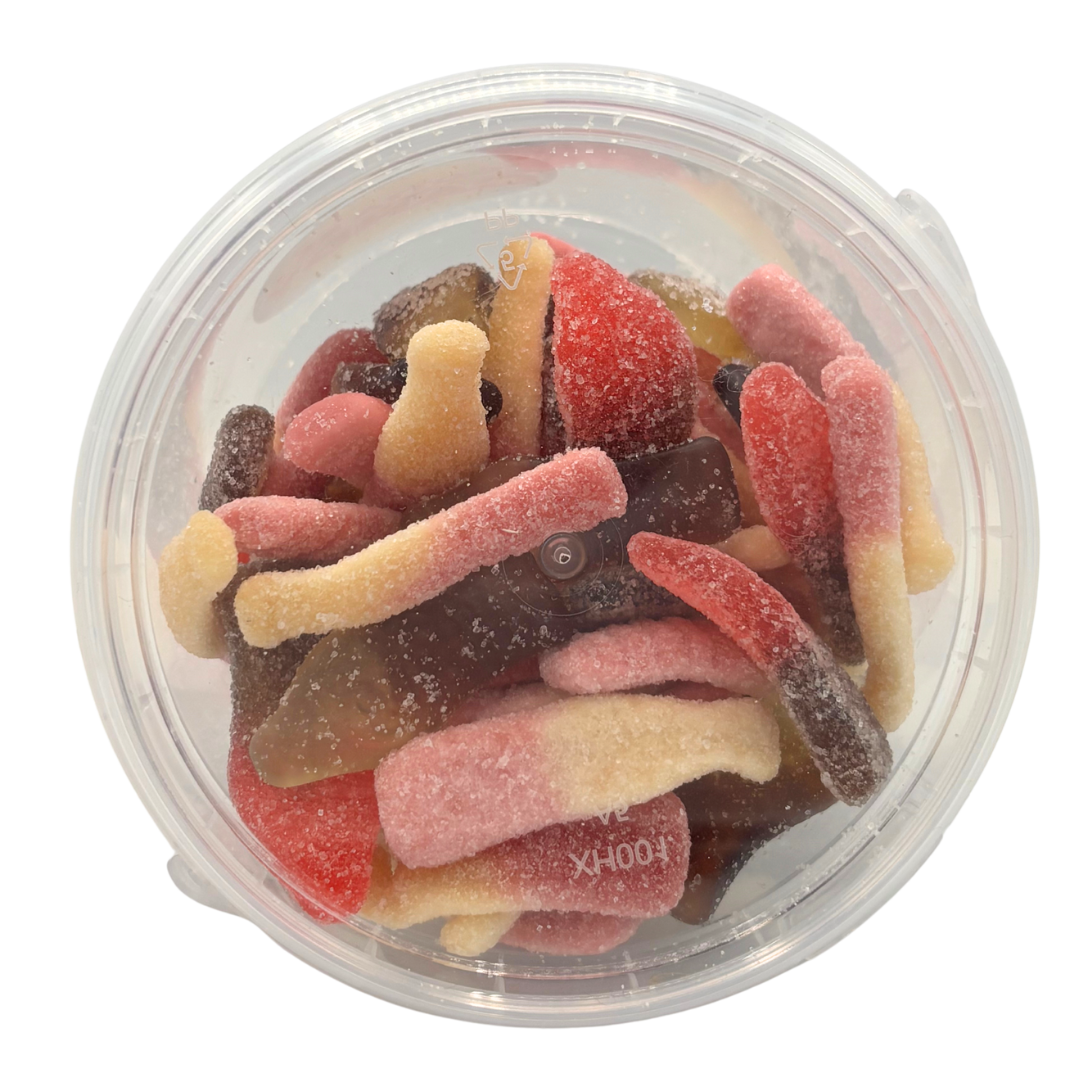 Sweet & Sour Gummy Bottle Bucket 310g