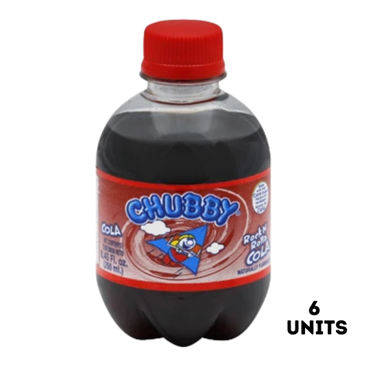 Chubby Soda Rock N Rolla Cola 6x250ml