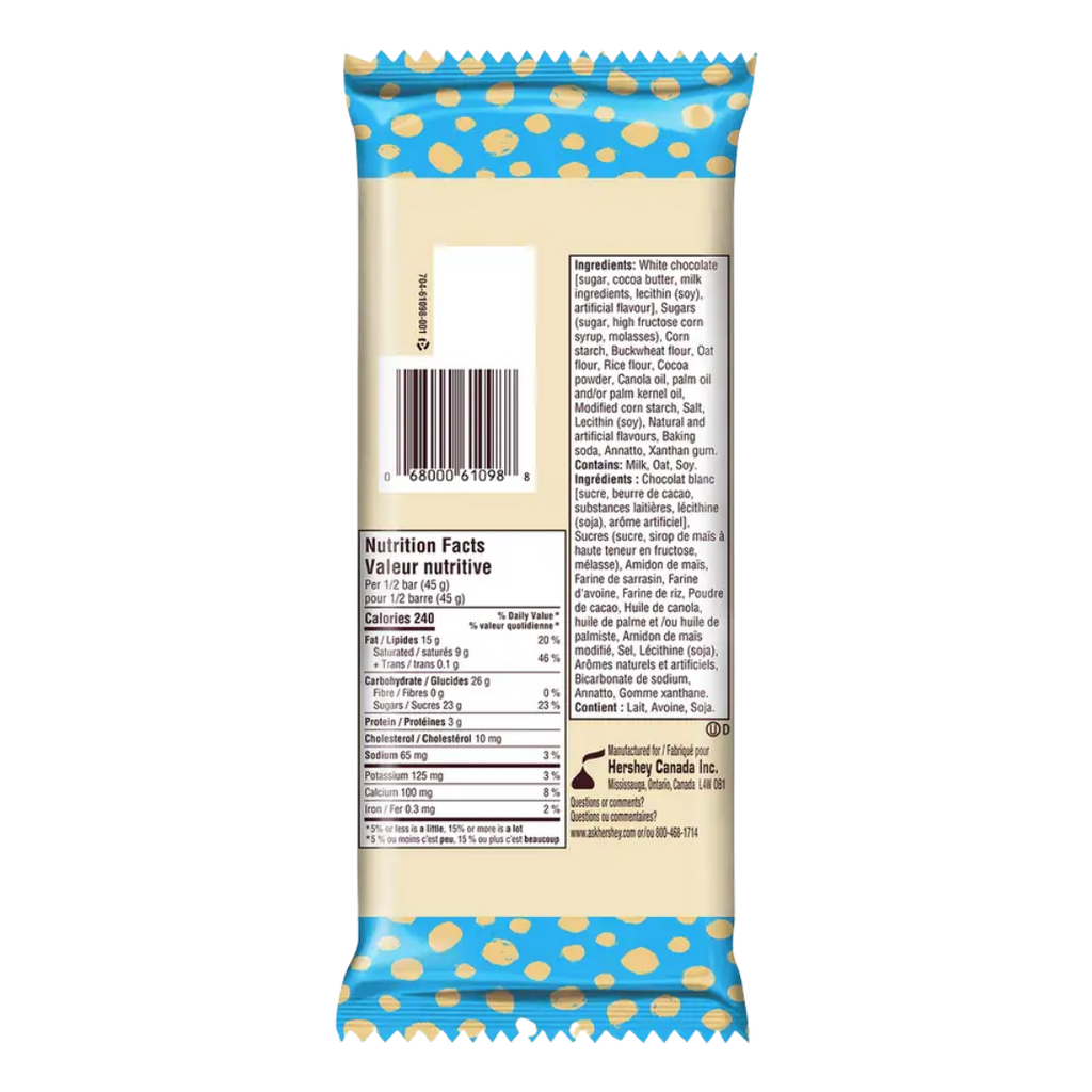Hershey's Cookies'N'Creme With Graham Clusters Chocolate Bar