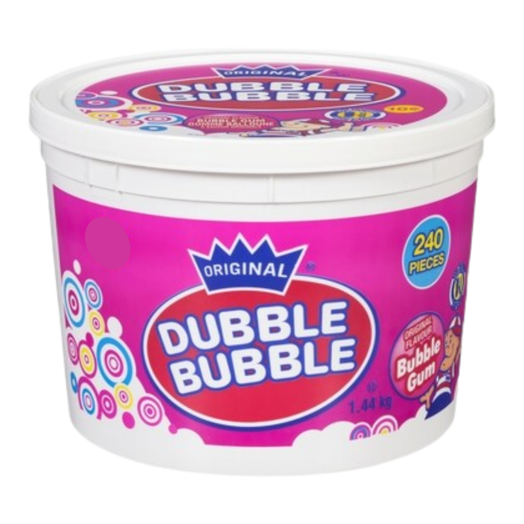 Original Dubble Bubble Bulk Bucket 240ct