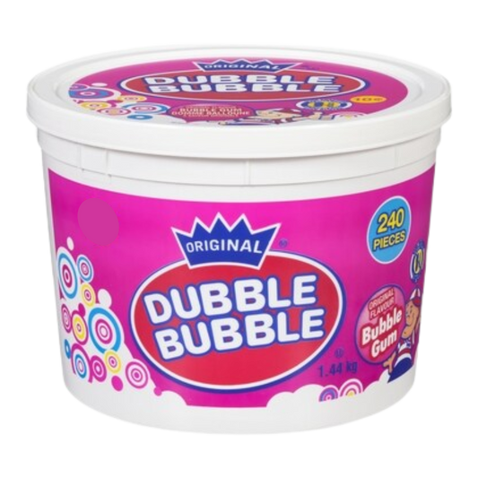 Original Dubble Bubble Bulk Bucket 240ct