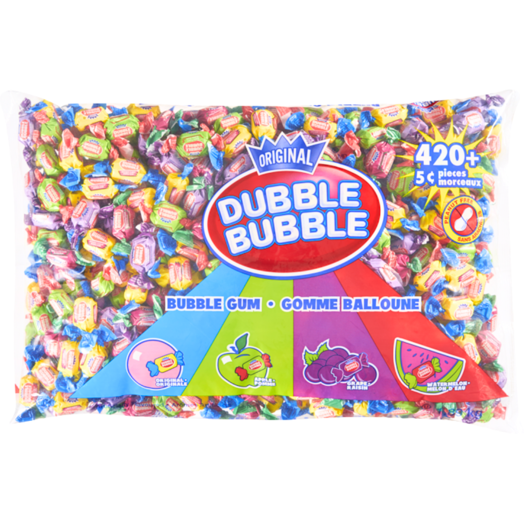 Original Dubble Bubble Bubble Gum Bulk 1.89kg