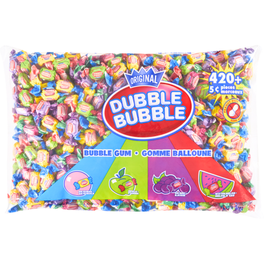 Original Dubble Bubble Bubble Gum Bulk 1.89kg