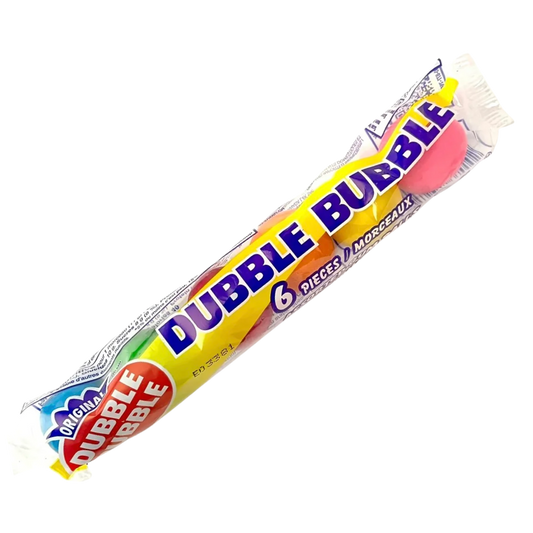 Original Dubble Bubble Assorted Gum Balls 3x6pc