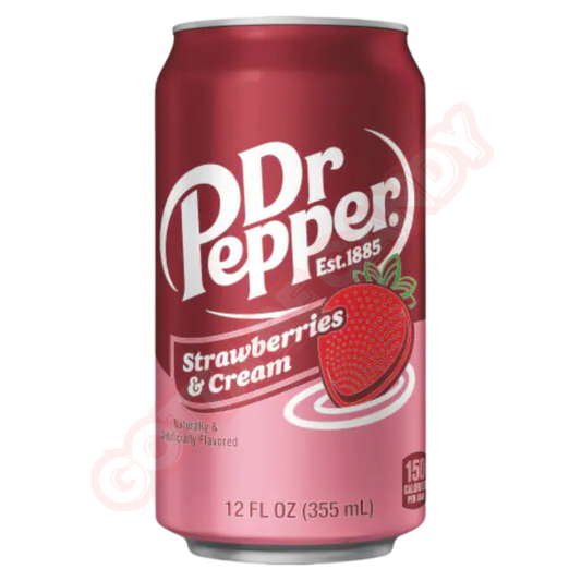 Dr. Pepper Strawberries & Cream 355ml