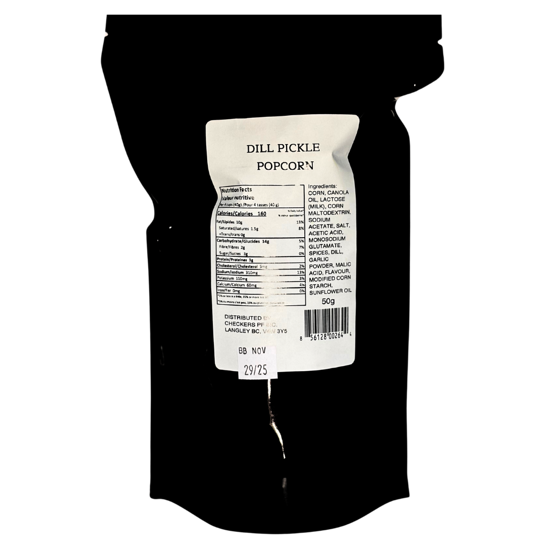 Dill Pickle Popcorn 50g