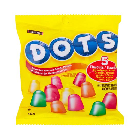 DOTS Assorted Fruit Gum Drops 142g