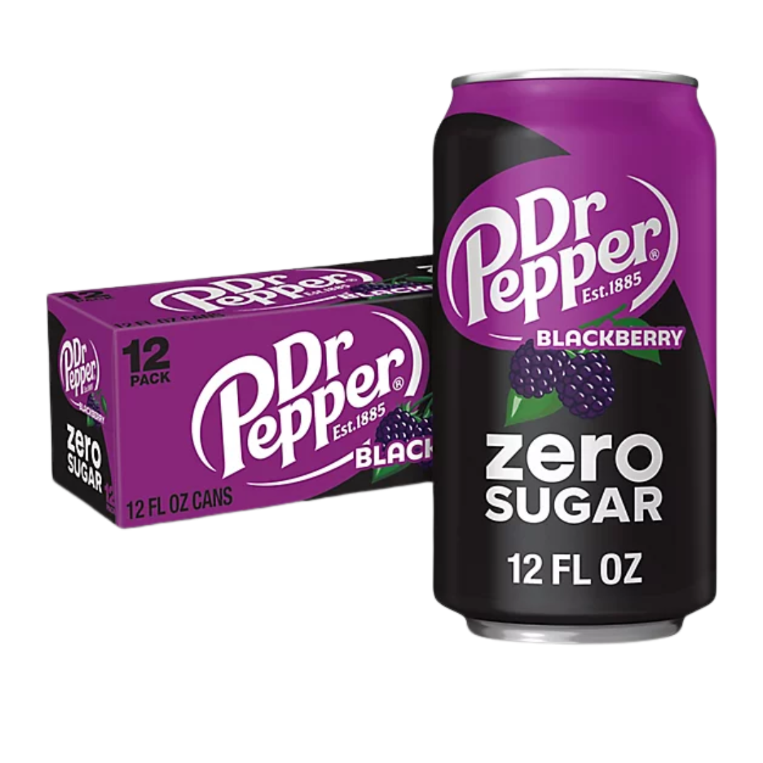 Dr. Pepper Blackberry Zero Sugar 355ml Can