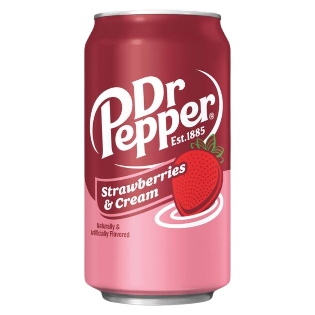 Dr. Pepper Strawberries & Cream 355ml Can