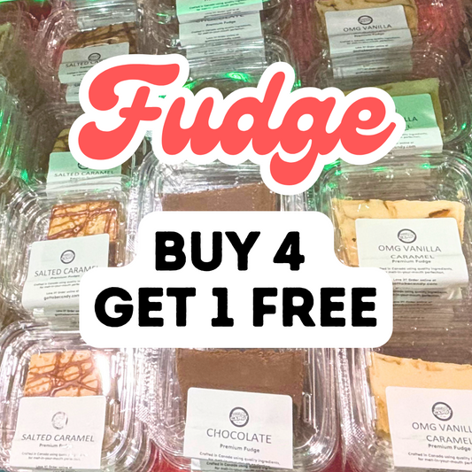 Fudge: Buy 4 Get 1 FREE