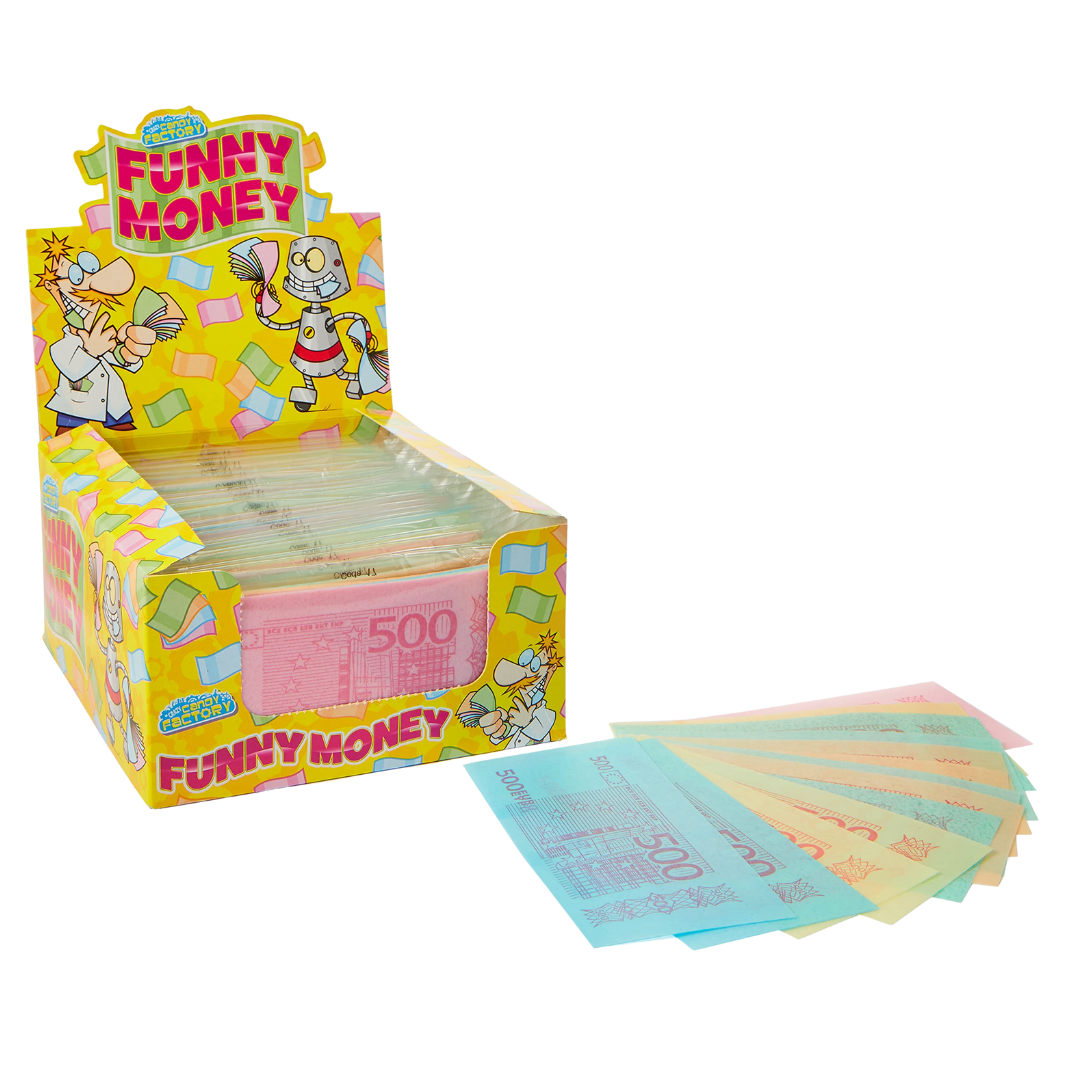 British Funny Money Edible Candy 24 pack