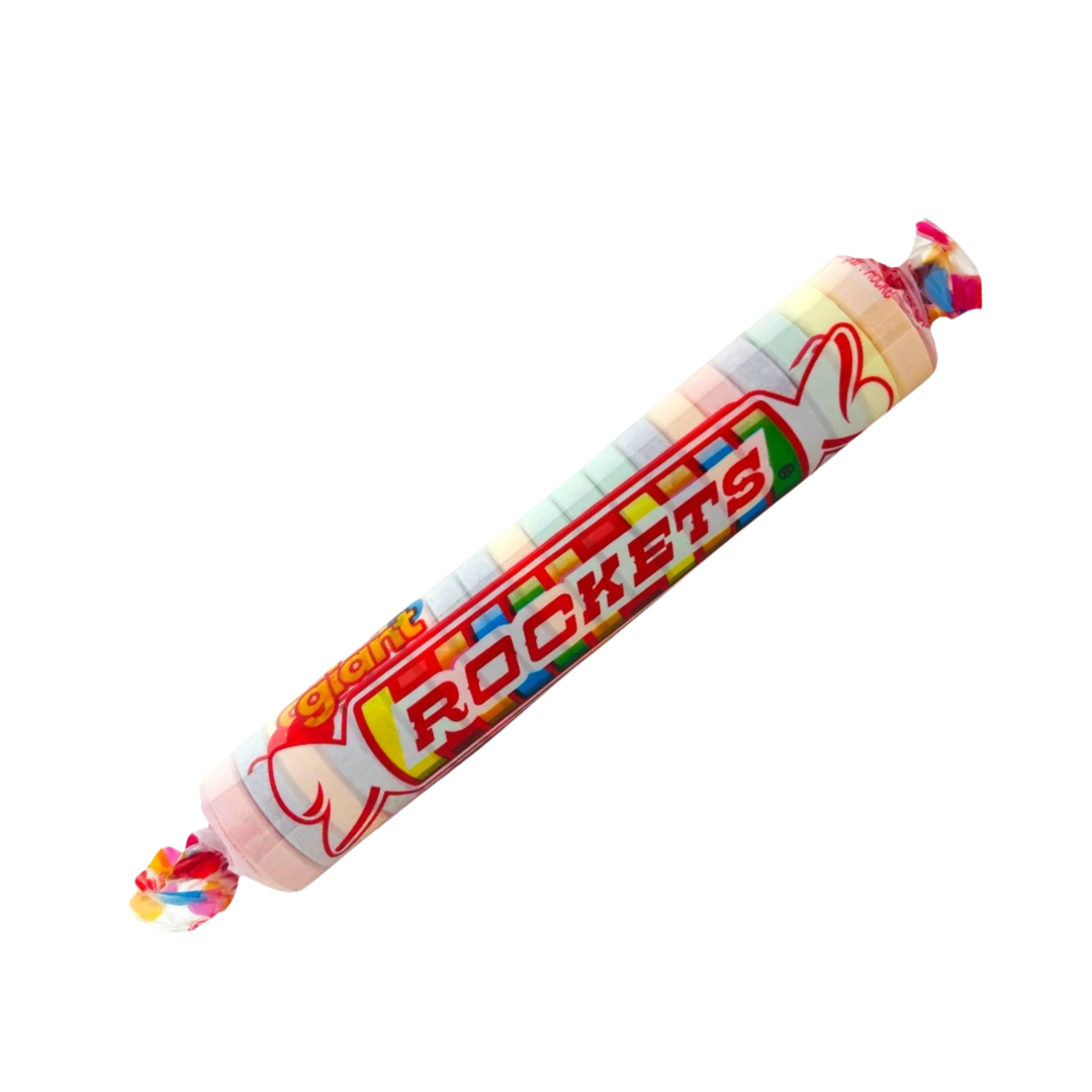 Giant Rockets Candy Rolls 28g