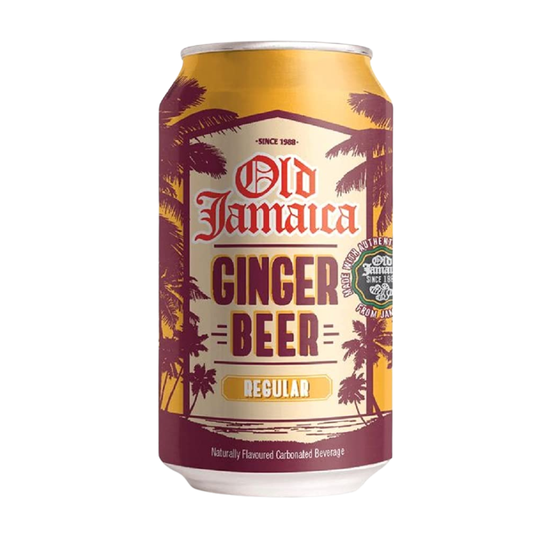 British Old Jamaica Ginger Soda 330ml Can