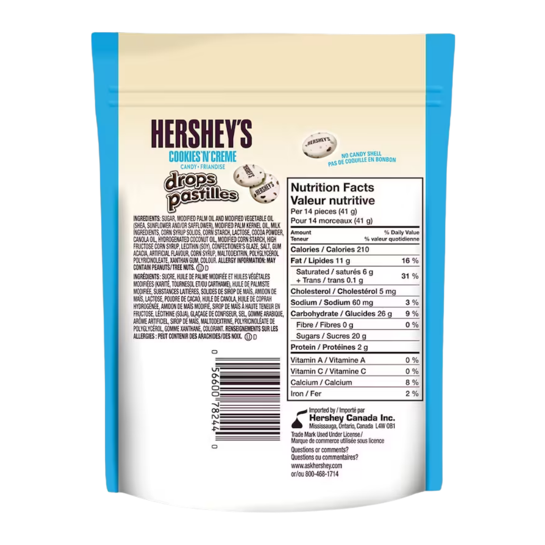 Hershey's Cookies 'N' Creme Drops 200g