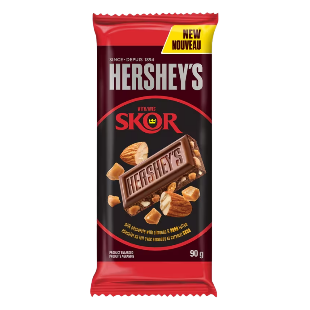 Hershey's Milk Chocolate with Almonds & Skor