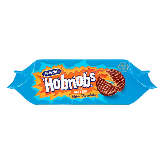 British McVitie's Hob Nobs Milk Chocolate 262g