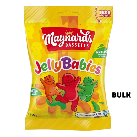 British Maynards Jelly Babies 10x165g (Bulk)