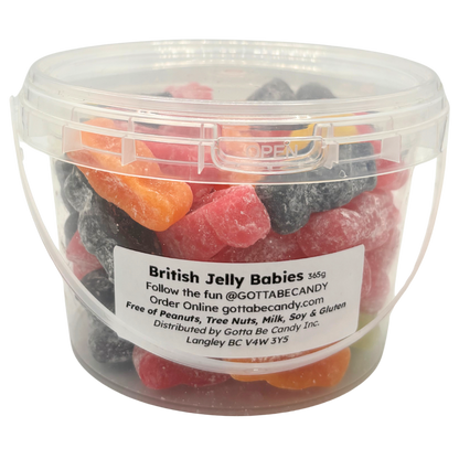 British Jelly Babies Bucket 365g