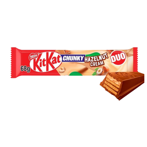 British Kit Kat Chunky Hazel Cream Duo 68g