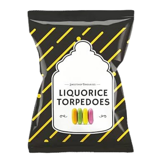 Bonds of London Liquorice Torpedoes 120g