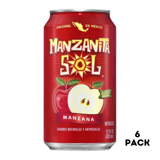 Manzanita Sol Soda 6x355ml
