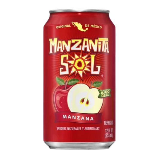 Manzanita Sol Soda 355ml Can