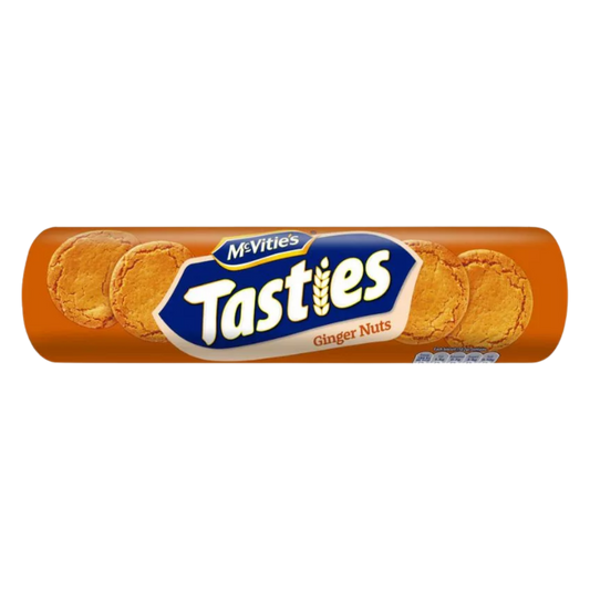 British McVitie's Tasties Ginger Nuts 300g