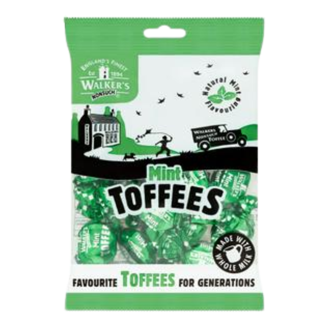 British Walkers Mint Toffee 150g