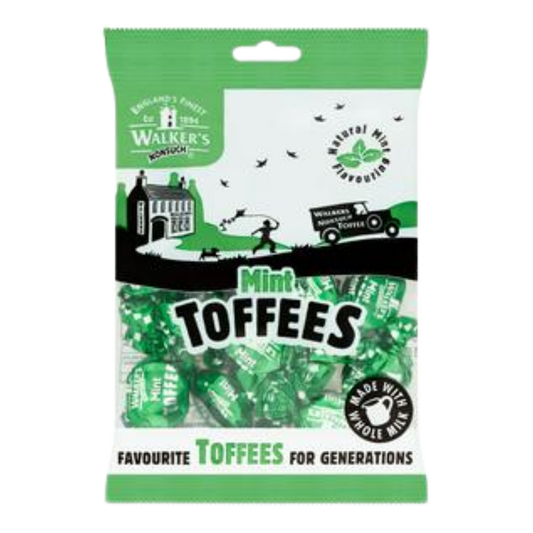 Walkers Mint Toffee British 150g