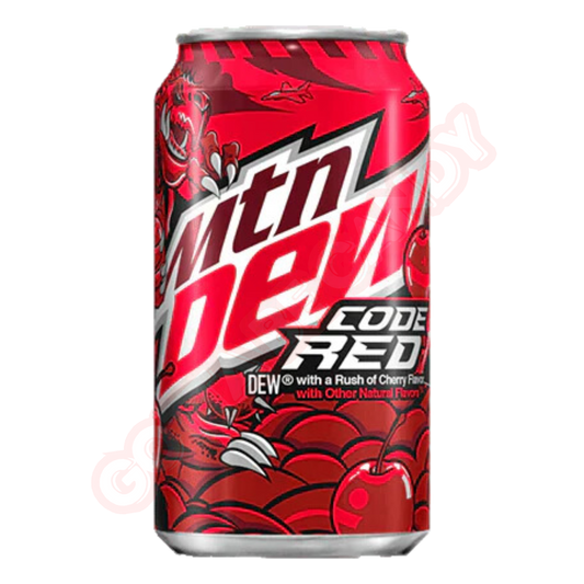 Mtn Dew Code Red 355ml