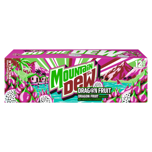 Mountain Dew Dragon Fruit 12x355ml