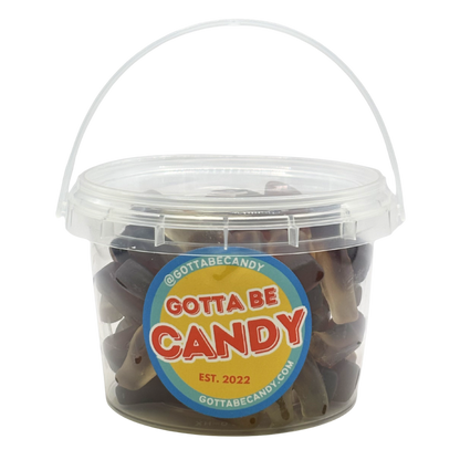 No Sugar Added Cola Bottles Bucket 210g