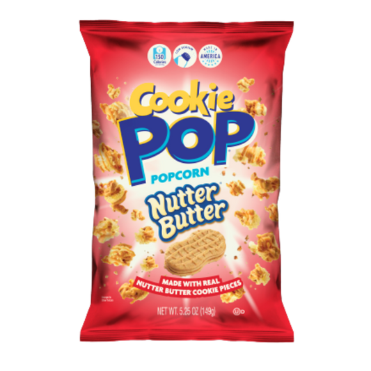 Cookie Pop Nutter Butter Popcorn 5.25oz