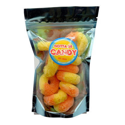 Freeze Dried Peachy Rings 50g