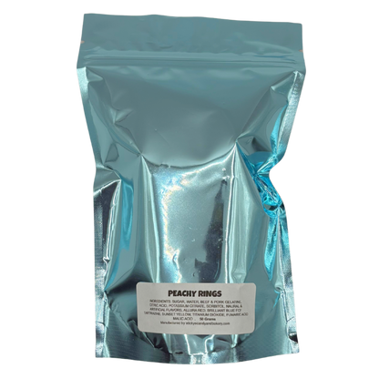 Freeze Dried Peachy Rings 50g