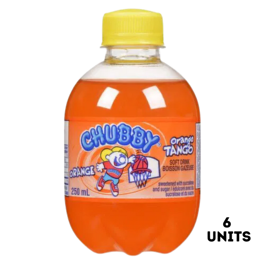 Chubby Soda Orange Tango 6x250ml