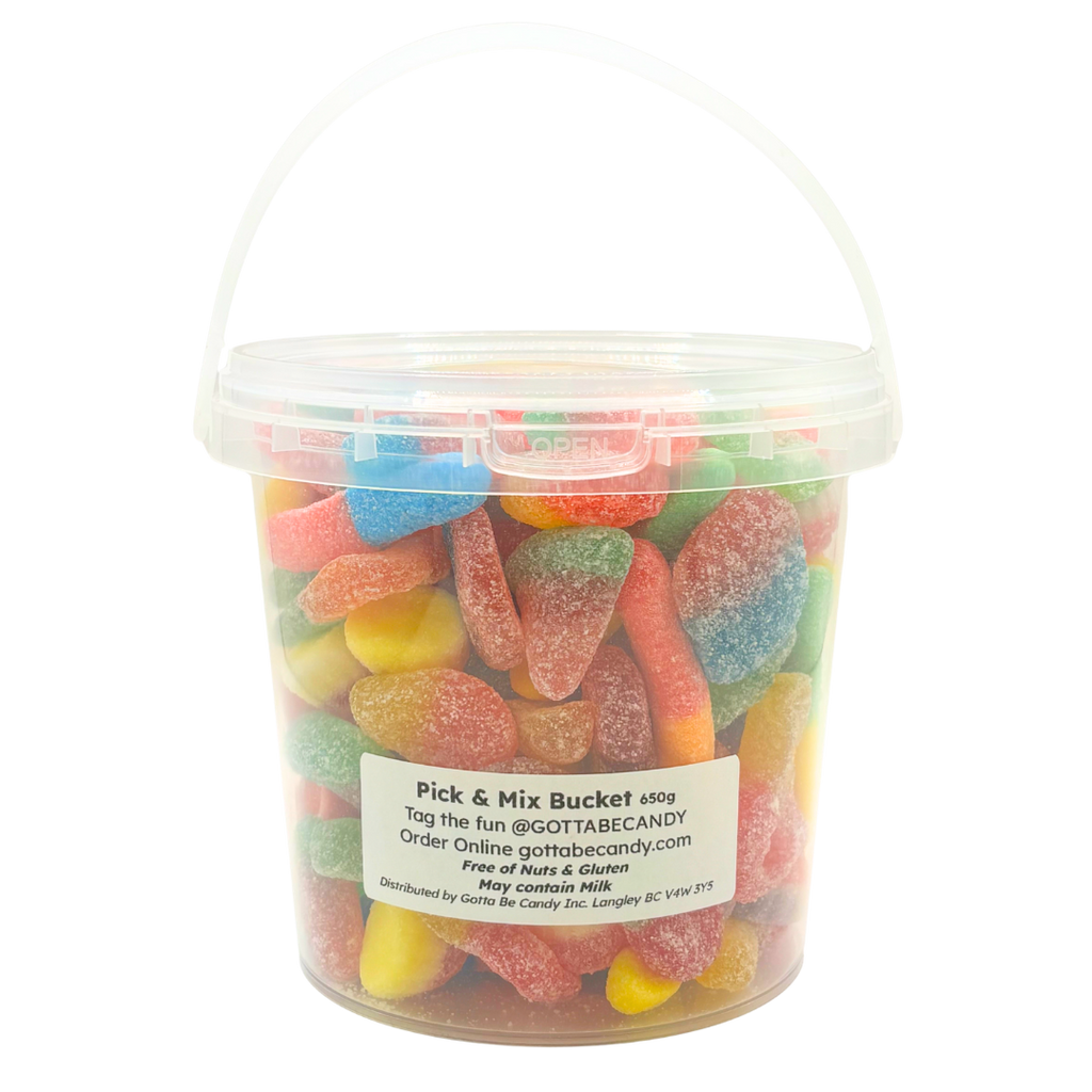 Pick & Mix - Gummy Candy Bucket 650g