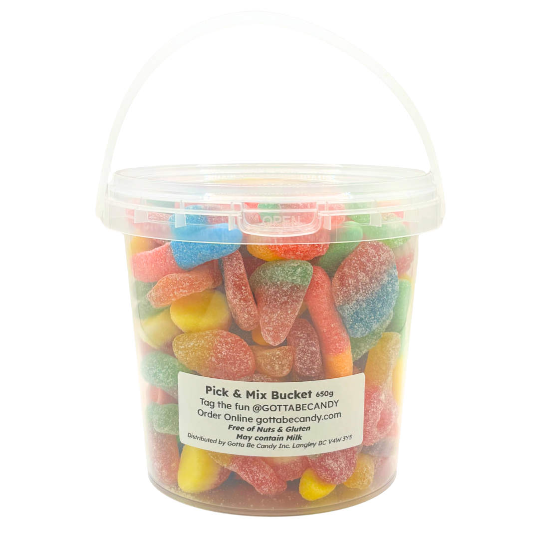 Pick & Mix - Gummy Candy Bucket 650g