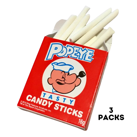 Popeye Candy Sticks 3pk