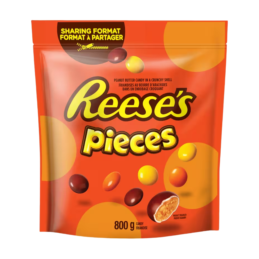 Reese's Pieces Peanut Butter Candy XL Share bag 800g