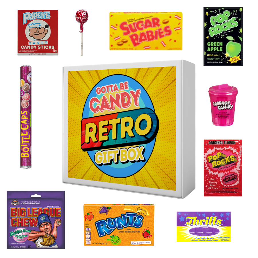 Retro Candy Gift Box