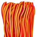 Rhubarb & Custard - Giant Licorice Cable 2ft
