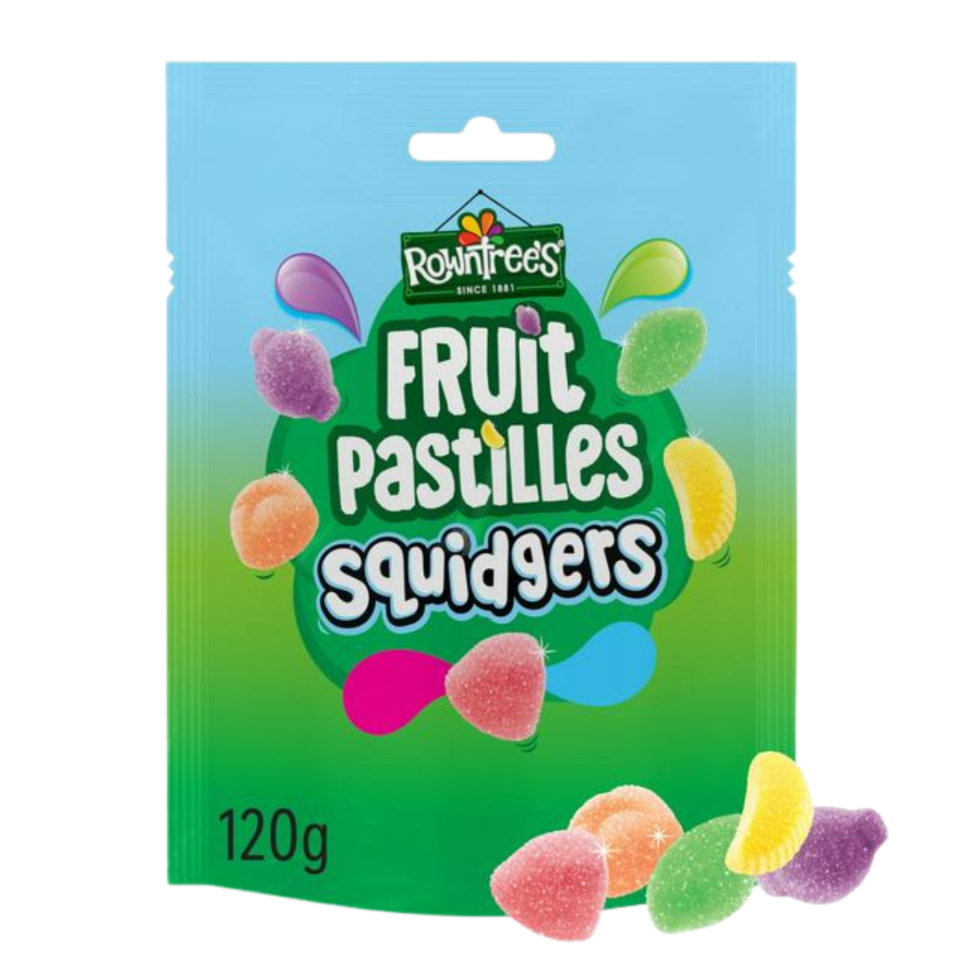 British Rowntree's Fruit Pastilles Squidgers NEW 120g