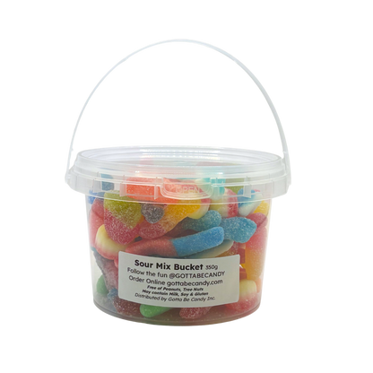 Sour Gummy Mix Bucket 350g